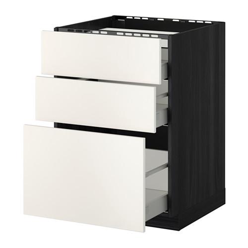 METOD/MAXIMERA напольн шкаф/3фронт пнл/3ящика оцинковка