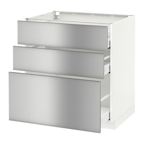 METOD/MAXIMERA напольный шкаф с 3 ящиками METOD/MAXIMERA напольный шкаф с 3 ящиками