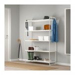 MULIG стеллаж белый 120x34x162 cm MULIG стеллаж белый 120x34x162 cm