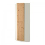 ПАКС Гардероб угловой - 73/73x236 см, Гурдаль светло-коричневый, белый ПАКС Гардероб угловой - 73/73x236 см, Гурдаль светло-коричневый, белый