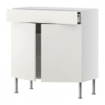 ФАКТУМ Напол шкаф/полки/ящик/2двери - Аплод белый, 80x37 см ФАКТУМ Напол шкаф/полки/ящик/2двери - Аплод белый, 80x37 см