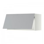 МЕТОД Горизонтальный навесной шкаф - 80x40 см, Веддинге серый, белый
