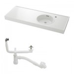 ВИТВИКЕН Одинарная раковина - 100x48x8 см