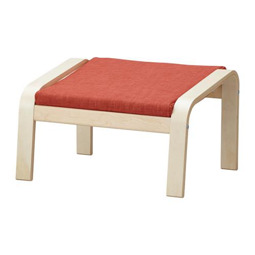 ПОЭНГ Подушка-сиденье на табурет для ног
