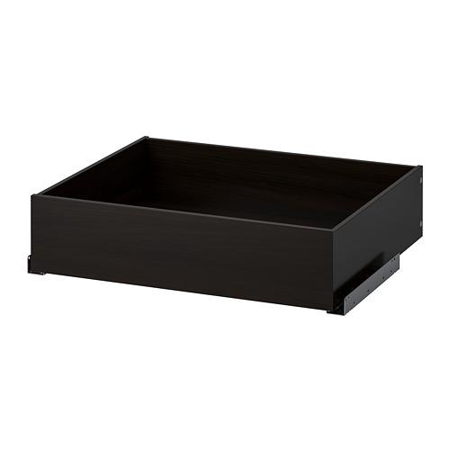 KOMPLEMENT ящик черно-коричневый 67.8x56.9x16 cm