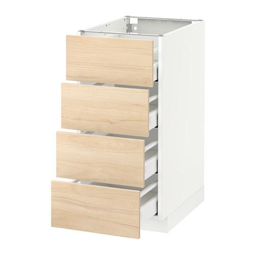 METOD/MAXIMERA напольн шкаф 4 фронт панели/4 ящика METOD/MAXIMERA напольн шкаф 4 фронт панели/4 ящика