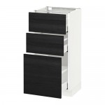 METOD/MAXIMERA напольный шкаф с 3 ящиками METOD/MAXIMERA напольный шкаф с 3 ящиками