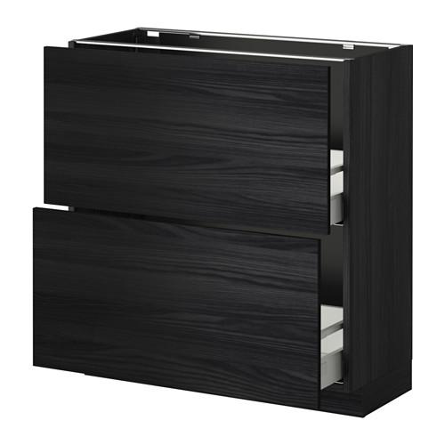 METOD/MAXIMERA наполн шк 2 фрнт/2 средн ящ цвет алюминия METOD/MAXIMERA наполн шк 2 фрнт/2 средн ящ цвет алюминия