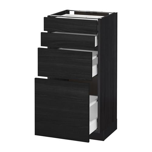 METOD/MAXIMERA напольн шкаф 4 фронт панели/4 ящика оцинковка METOD/MAXIMERA напольн шкаф 4 фронт панели/4 ящика оцинковка