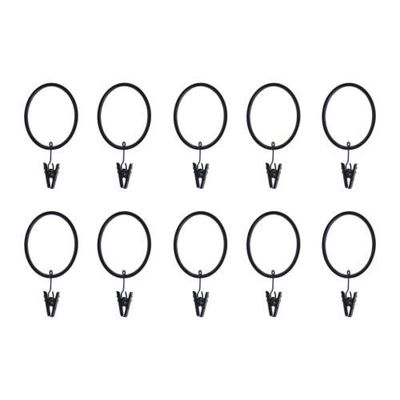 РИКТИГ Кольцо гардинное - черный