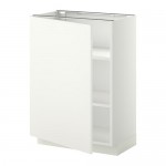 METOD напольный шкаф с полками белый/Хэггеби белый 60x39.2x88 cm