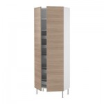 ФАКТУМ Высокий шкаф с ящиками/полками - Софилунд светло-серый, 80x211x37 см ФАКТУМ Высокий шкаф с ящиками/полками - Софилунд светло-серый, 80x211x37 см