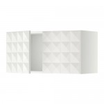 МЕТОД Навесной шкаф с 2 дверями - белый, Гэррестад белый