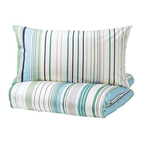 БЛОРИПС Пододеяльник и 2 наволочки - 200x200/50x70 см