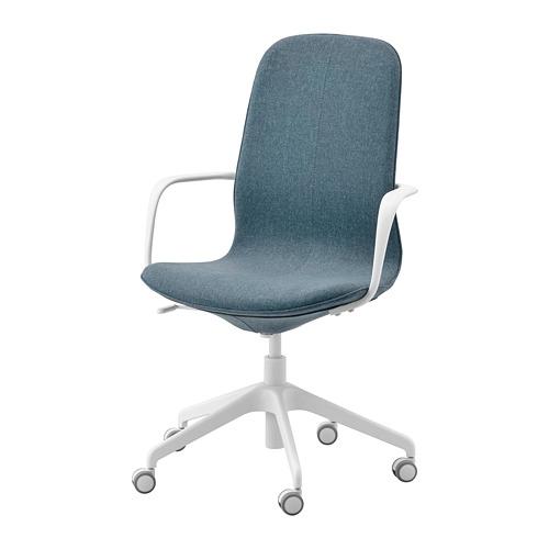 LÅNGFJÄLL рабочий стул с подлокотниками