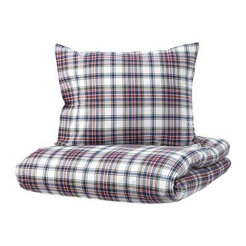 MOSSRUTA пододеяльник и 2 наволочки 240x220/50x60 cm