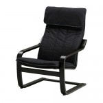 ПОЭНГ Кресло - Ранста черный, Ранста черный