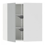 ФАКТУМ Угл нвсн шкф с вращающ секц - Аплод серый, 60x70 см