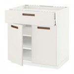 МЕТОД / МАКСИМЕРА Нплн шк д/врч пнл/ящ/плк/2дв - 80x60 см, Мэрста белый, белый МЕТОД / МАКСИМЕРА Нплн шк д/врч пнл/ящ/плк/2дв - 80x60 см, Мэрста белый, белый