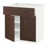 МЕТОД / ФОРВАРА Нплн шк д/врч пнл/ящ/плк/2дв - Эдсерум под дерево коричневый, белый МЕТОД / ФОРВАРА Нплн шк д/врч пнл/ящ/плк/2дв - Эдсерум под дерево коричневый, белый