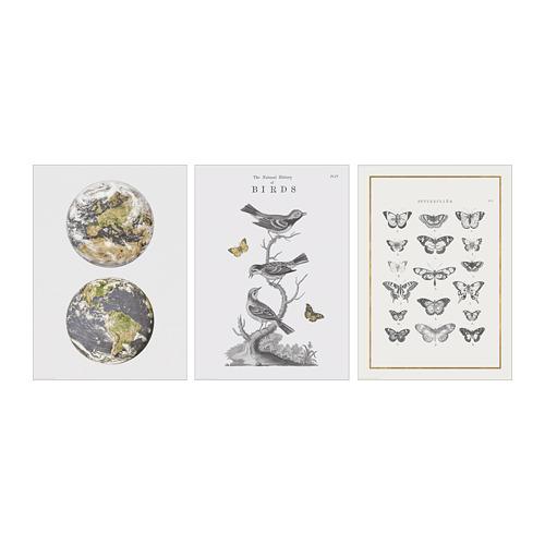 BILD постер серебристый