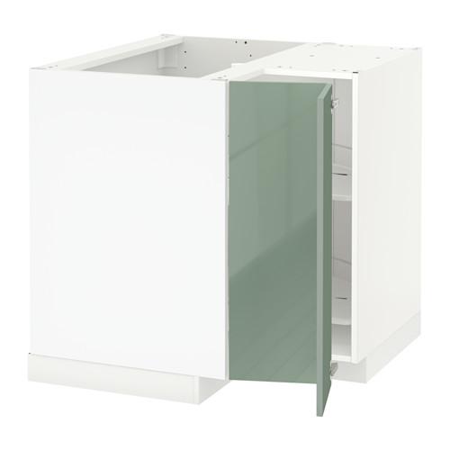 METOD угл напольн шкаф с вращающ секц