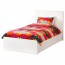 МАЛЬМ Каркас кровати+2 кроватных ящика - 120x200 см, -