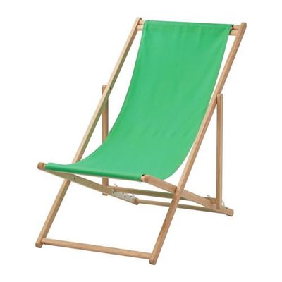 МЮСИНГСО Пляжный стул - , складной зеленый