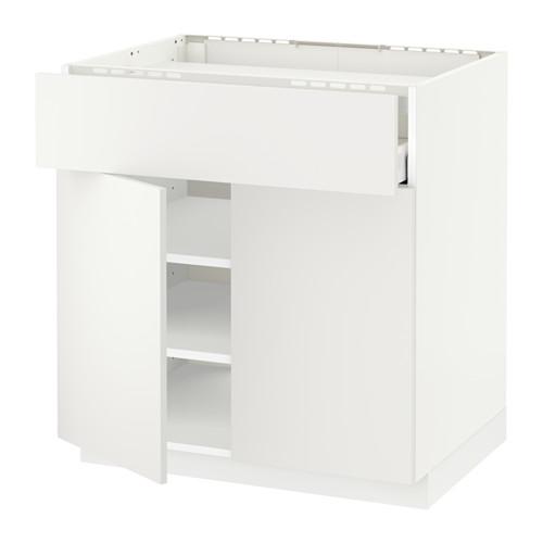 МЕТОД / МАКСИМЕРА Нплн шк д/врч пнл/ящ/плк/2дв - белый, Хэггеби белый, 80x60 см МЕТОД / МАКСИМЕРА Нплн шк д/врч пнл/ящ/плк/2дв - белый, Хэггеби белый, 80x60 см