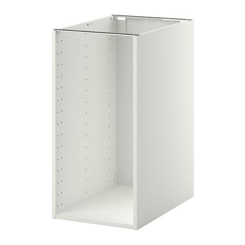 МЕТОД Каркас напольного шкафа - белый, 40x60x80 см