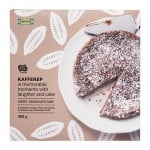 KAFFEREP шоколадный торт с вязкой серединой замороженный/Сертификат UTZ