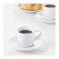 IKEA 365+ чашка для кофе эспрессо с блюдцем белый