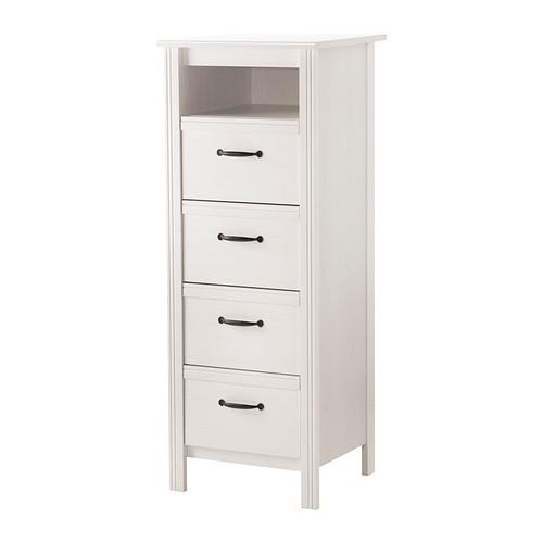Brusalet Chest Of Drawers With 4 Drawers White 202 527 42