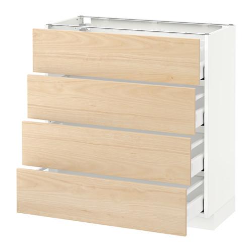 METOD/MAXIMERA напольн шкаф 4 фронт панели/4 ящика METOD/MAXIMERA напольн шкаф 4 фронт панели/4 ящика