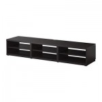 БЕСТО Тумба под ТВ - черно-коричневый БЕСТО Тумба под ТВ - черно-коричневый