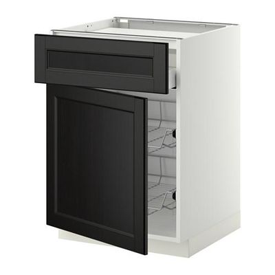 МЕТОД / МАКСИМЕРА Нплн шк д/врч пнл/ящ/2првл крзн - Лаксарби черно-коричневый, белый