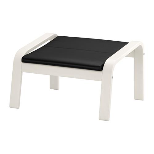 ПОЭНГ Табурет для ног - Смидиг черный, Смидиг черный