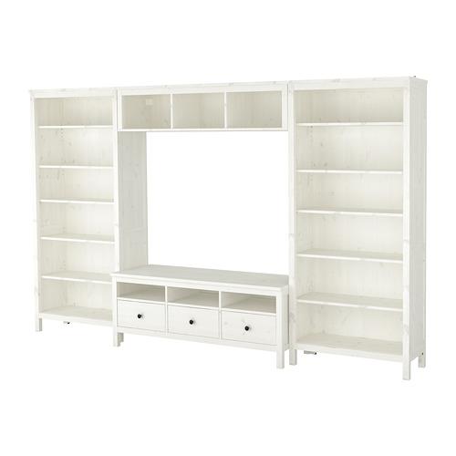 HEMNES шкаф для ТВ, комбинация