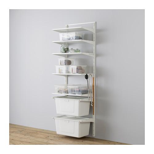 АЛЬГОТ Настенная штанга/полки/контейнер