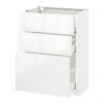 METOD/MAXIMERA напольный шкаф с 3 ящиками METOD/MAXIMERA напольный шкаф с 3 ящиками