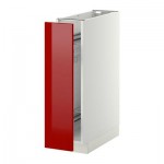 МЕТОД Напол шкаф/выдв внутр элем - Рингульт глянцевый красный, белый МЕТОД Напол шкаф/выдв внутр элем - Рингульт глянцевый красный, белый