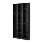 БИЛЛИ Стеллаж - черно-коричневый