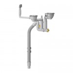 ЛИЛЛЬВИКЕН Сифон/выпуск д/двойной мойки