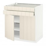 МЕТОД / ФОРВАРА Напольный шкаф/2дверцы/2ящика - белый, Хитарп белый с оттенком МЕТОД / ФОРВАРА Напольный шкаф/2дверцы/2ящика - белый, Хитарп белый с оттенком