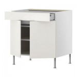 ФАКТУМ Напол шкаф/полки/ящик/2двери - Аплод белый, 80 см ФАКТУМ Напол шкаф/полки/ящик/2двери - Аплод белый, 80 см