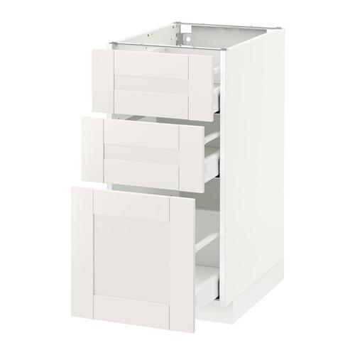 METOD/MAXIMERA напольный шкаф с 3 ящиками METOD/MAXIMERA напольный шкаф с 3 ящиками