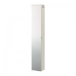 LILLÅNGEN высокий шкаф с зеркальной дверцей белый 30x21x179 cm