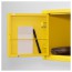ЛИКСГУЛЬТ Шкаф - металлический/желтый
