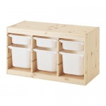 TROFAST комбинация д/хранения+контейнеры