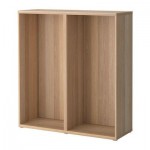 БЕСТО Стеллаж - под беленый дуб